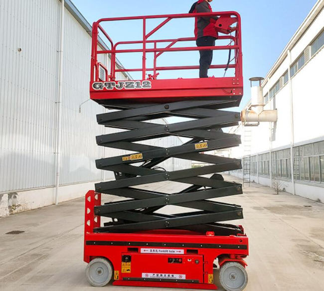 霍山自行走移动式升降机